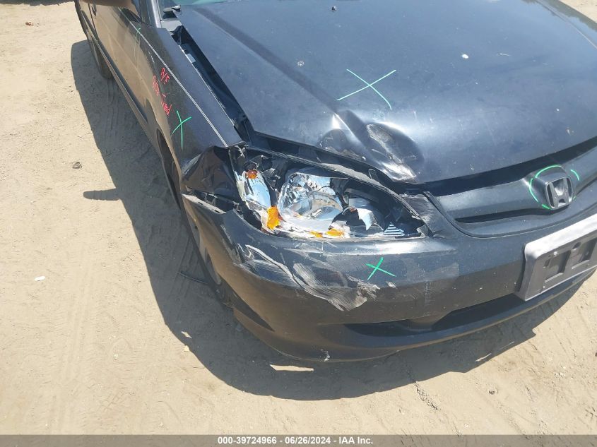 2004 Honda Civic Ex VIN: 2HGES26784H550453 Lot: 39724966