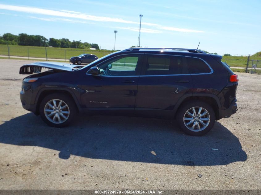 2016 Jeep Cherokee Limited VIN: 1C4PJMDB1GW330767 Lot: 39724970