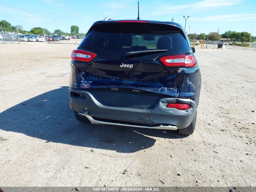 2016 Jeep Cherokee Limited VIN: 1C4PJMDB1GW330767 Lot: 39724970