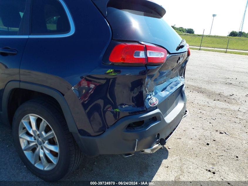 2016 Jeep Cherokee Limited VIN: 1C4PJMDB1GW330767 Lot: 39724970