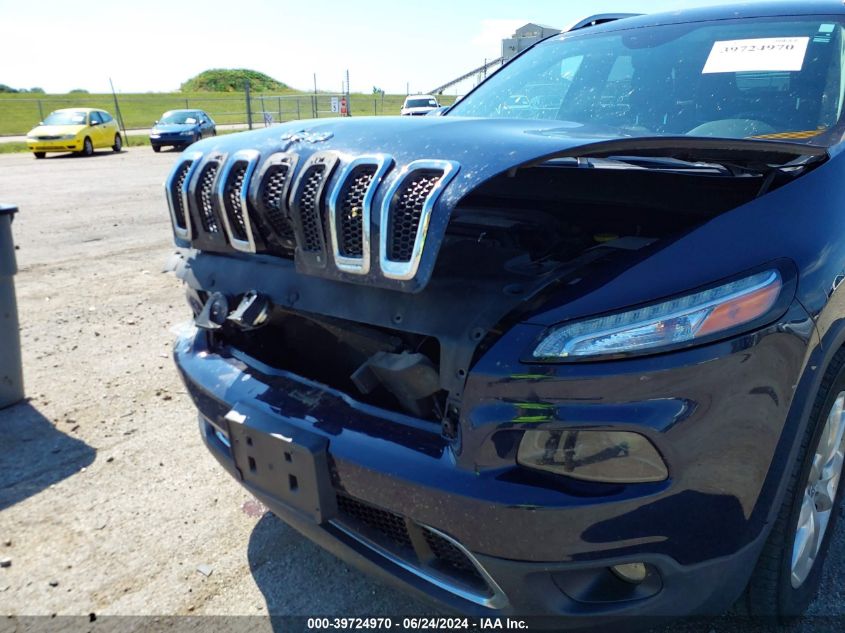 2016 Jeep Cherokee Limited VIN: 1C4PJMDB1GW330767 Lot: 39724970