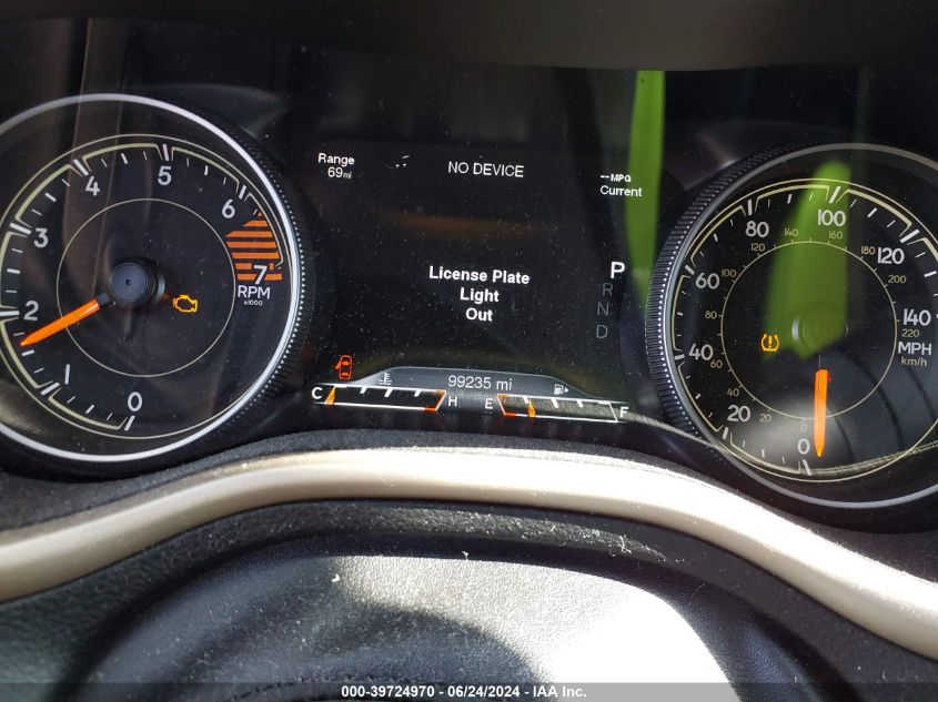 2016 Jeep Cherokee Limited VIN: 1C4PJMDB1GW330767 Lot: 39724970