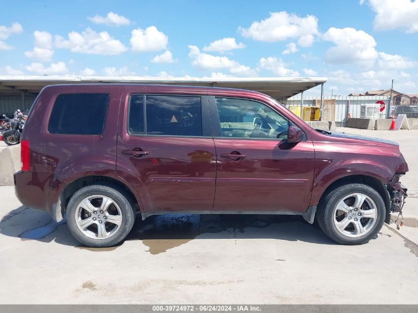 2012 Honda Pilot Ex VIN: 5FNYF4H46CB080538 Lot: 39724972