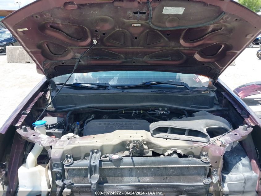 2012 Honda Pilot Ex VIN: 5FNYF4H46CB080538 Lot: 39724972