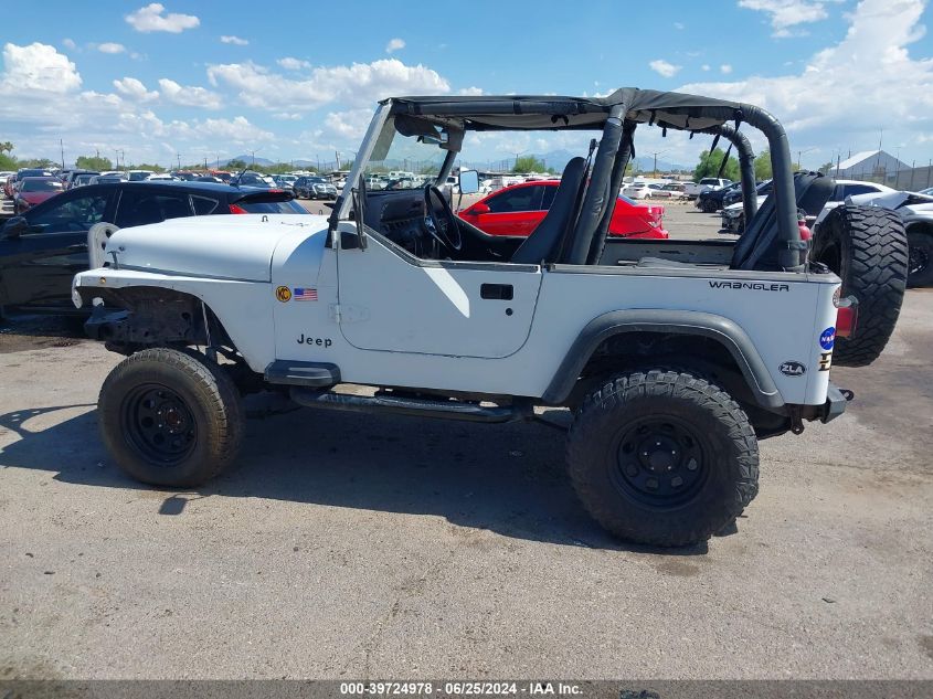 1993 Jeep Wrangler / Yj S VIN: 1J4FY19PXPP213381 Lot: 39724978