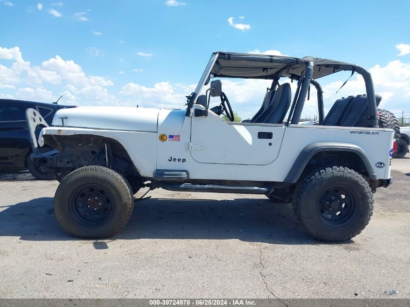 1993 Jeep Wrangler / Yj S VIN: 1J4FY19PXPP213381 Lot: 39724978