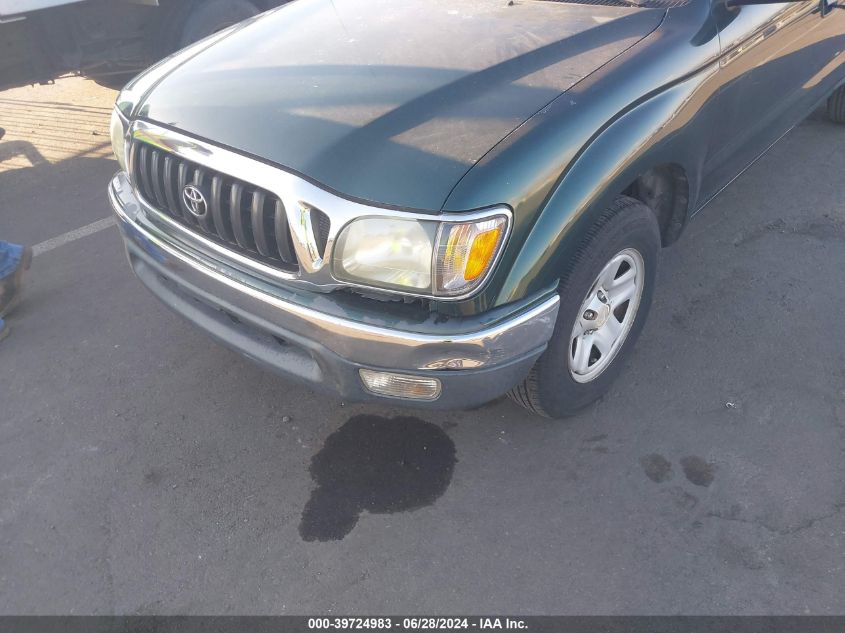 2001 Toyota Tacoma VIN: 5TEVL52N31Z799700 Lot: 39724983