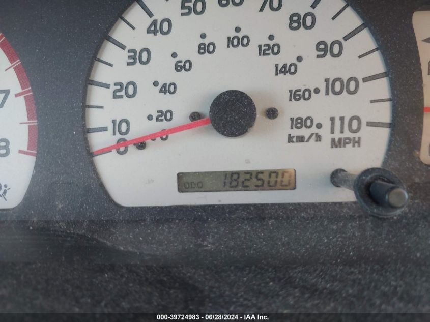 2001 Toyota Tacoma VIN: 5TEVL52N31Z799700 Lot: 39724983