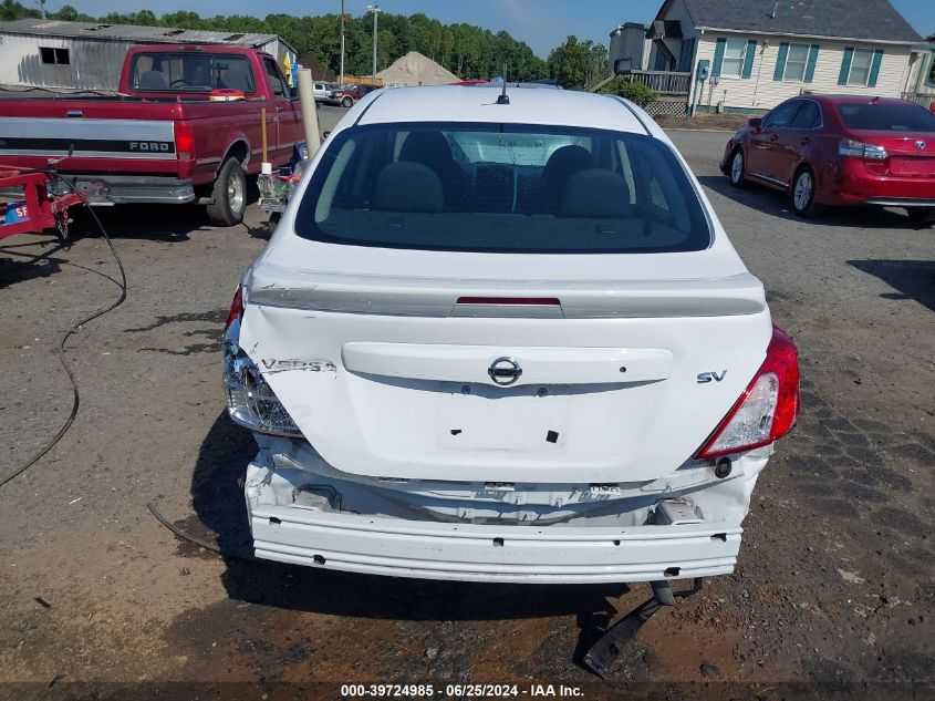 2018 Nissan Versa 1.6 Sv VIN: 3N1CN7AP6JL868742 Lot: 39724985
