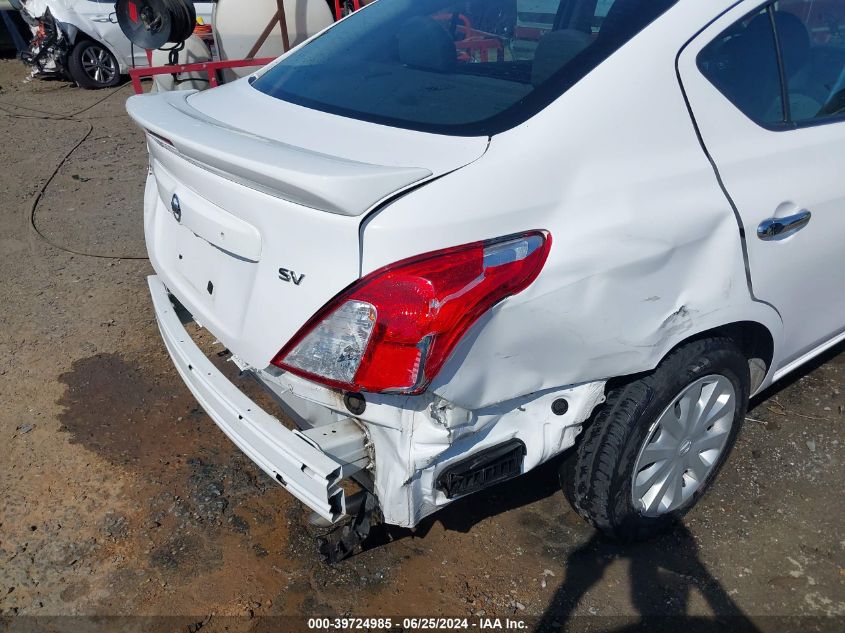 2018 Nissan Versa 1.6 Sv VIN: 3N1CN7AP6JL868742 Lot: 39724985