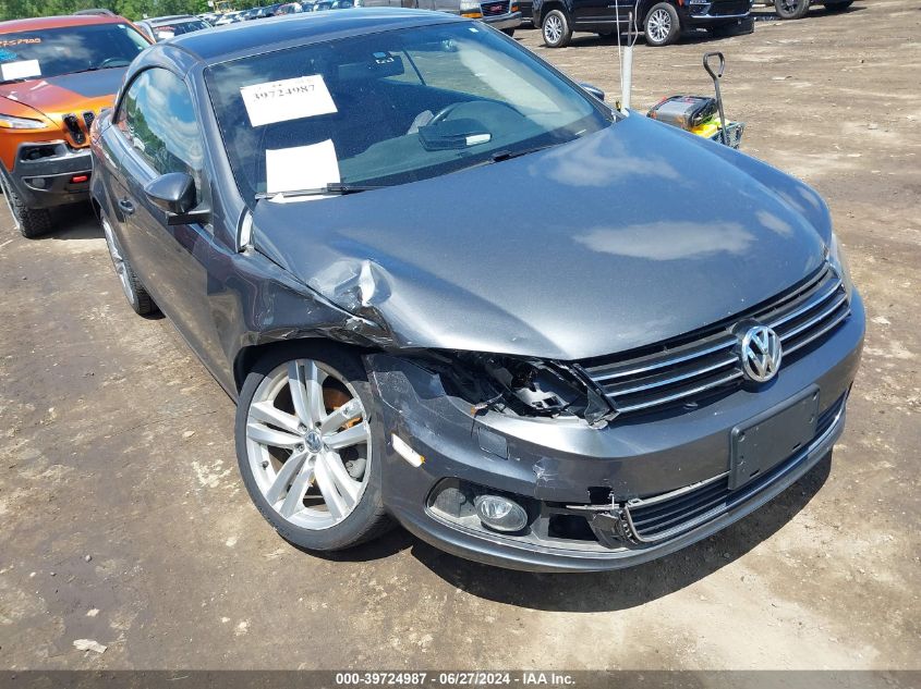 2013 Volkswagen Eos Executive VIN: WVWFW8AH3DV002684 Lot: 39724987