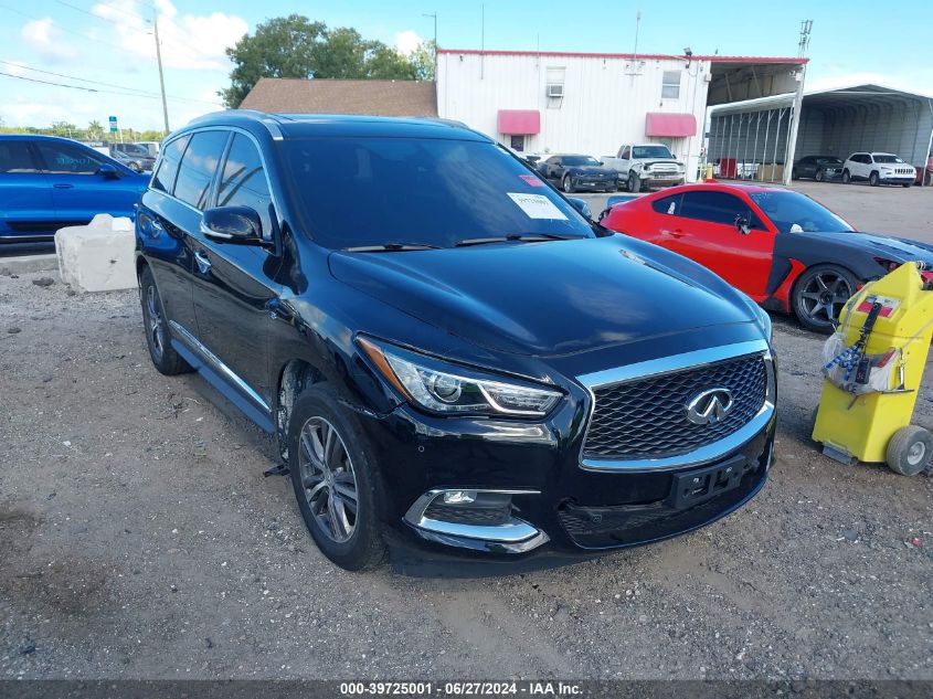 2019 Infiniti Qx60 Luxe VIN: 5N1DL0MMXKC506759 Lot: 39725001