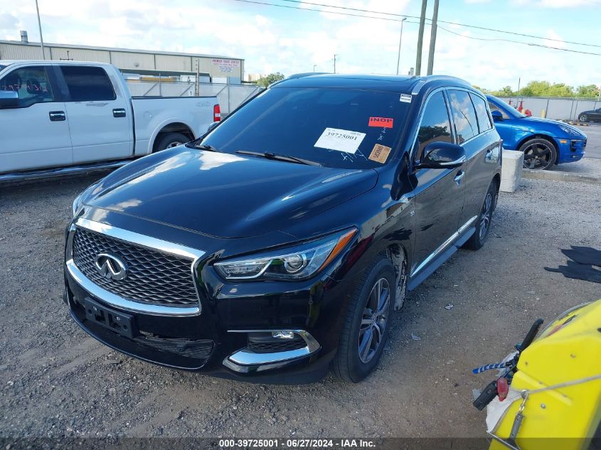 2019 Infiniti Qx60 Luxe VIN: 5N1DL0MMXKC506759 Lot: 39725001