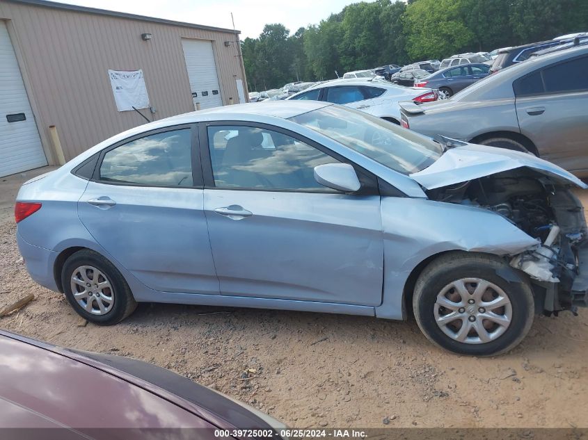2013 Hyundai Accent Gls/Gs VIN: KMHCT4AE4DU490426 Lot: 39725002