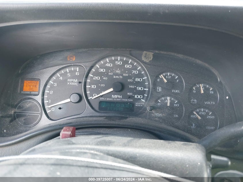 2000 Chevrolet Silverado 1500 Ls VIN: 1GCEK19T5YE131510 Lot: 39725007