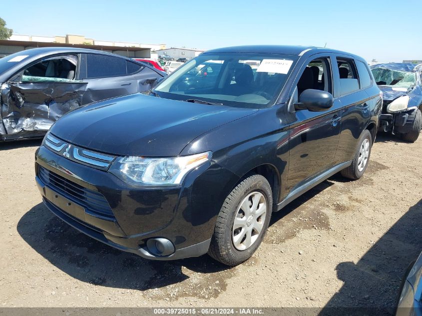 2014 Mitsubishi Outlander Es VIN: JA4AD2A32EZ004710 Lot: 39725015