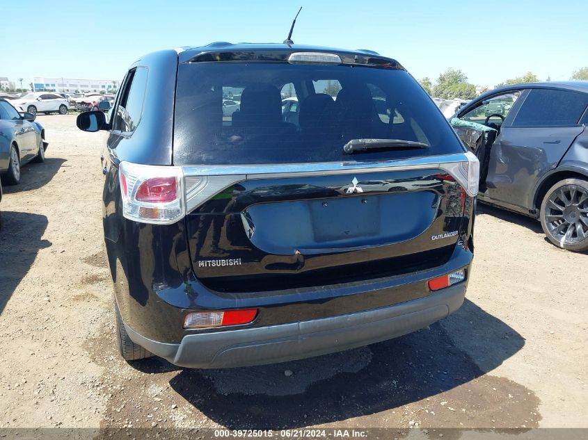 2014 Mitsubishi Outlander Es VIN: JA4AD2A32EZ004710 Lot: 39725015