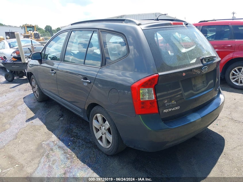 2007 Kia Rondo Lx V6 VIN: KNAFG526277112298 Lot: 39725019