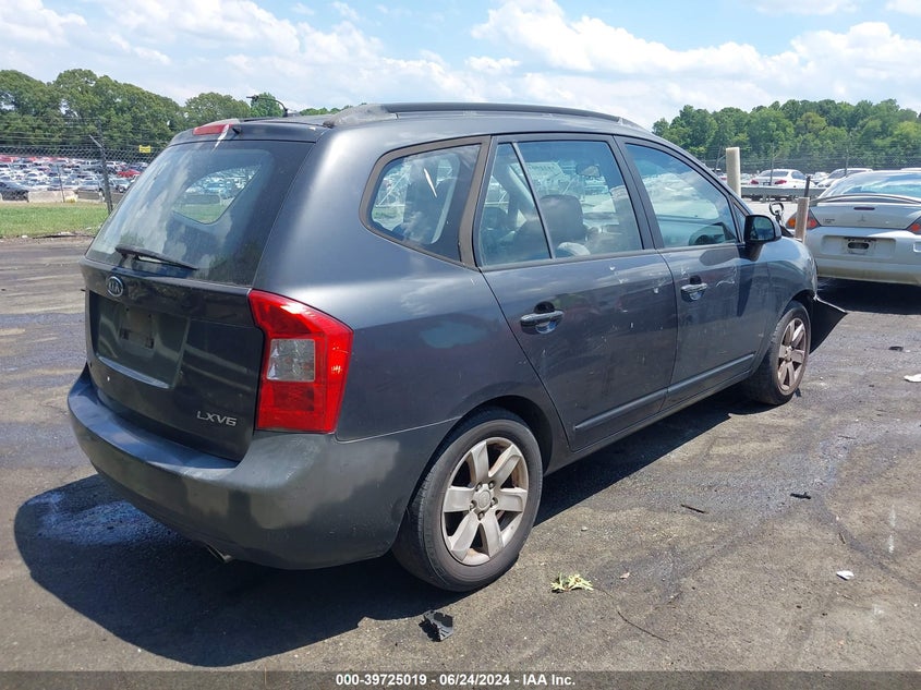 2007 Kia Rondo Lx V6 VIN: KNAFG526277112298 Lot: 39725019