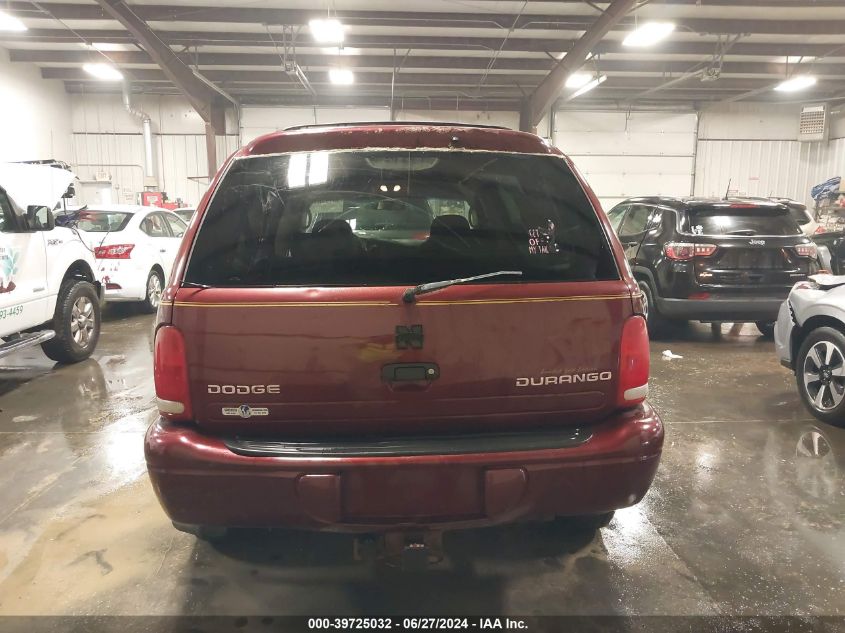 2002 Dodge Durango Slt VIN: 1B4HS48Z82F188397 Lot: 39725032
