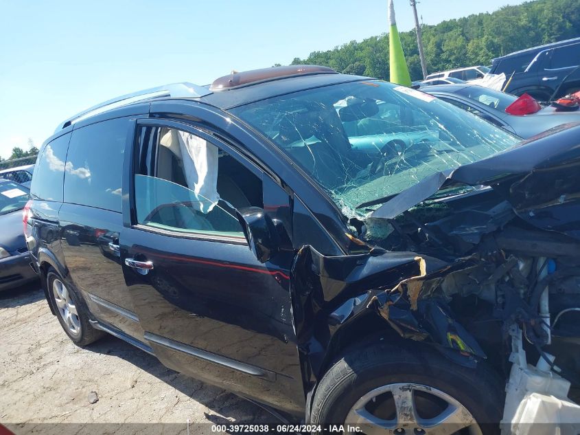 2007 Nissan Quest 3.5 Se VIN: 5N1BV28U67N122089 Lot: 39725038