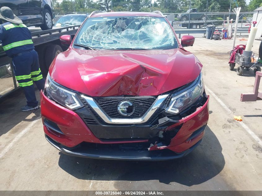 2022 Nissan Rogue Sport Sv Awd Xtronic Cvt VIN: JN1BJ1BWXNW489298 Lot: 39725040