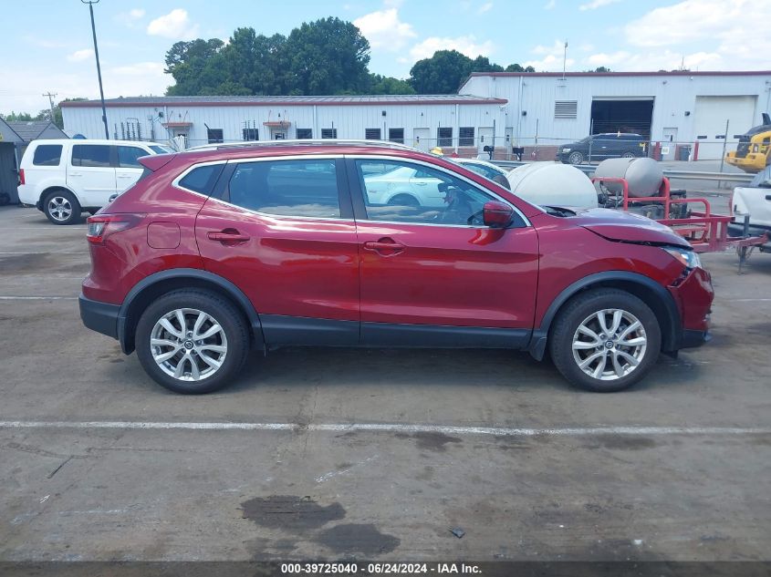 2022 Nissan Rogue Sport Sv Awd Xtronic Cvt VIN: JN1BJ1BWXNW489298 Lot: 39725040