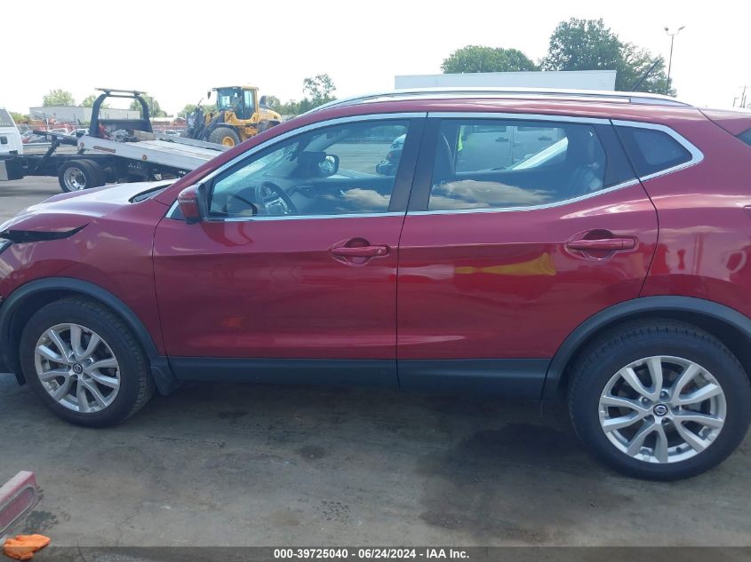 2022 Nissan Rogue Sport Sv Awd Xtronic Cvt VIN: JN1BJ1BWXNW489298 Lot: 39725040