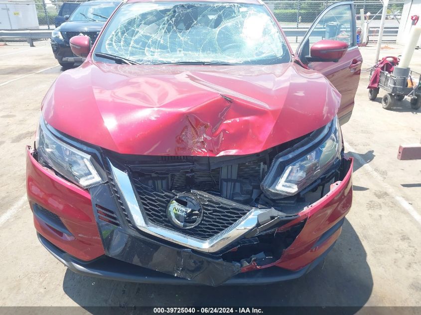 2022 Nissan Rogue Sport Sv Awd Xtronic Cvt VIN: JN1BJ1BWXNW489298 Lot: 39725040