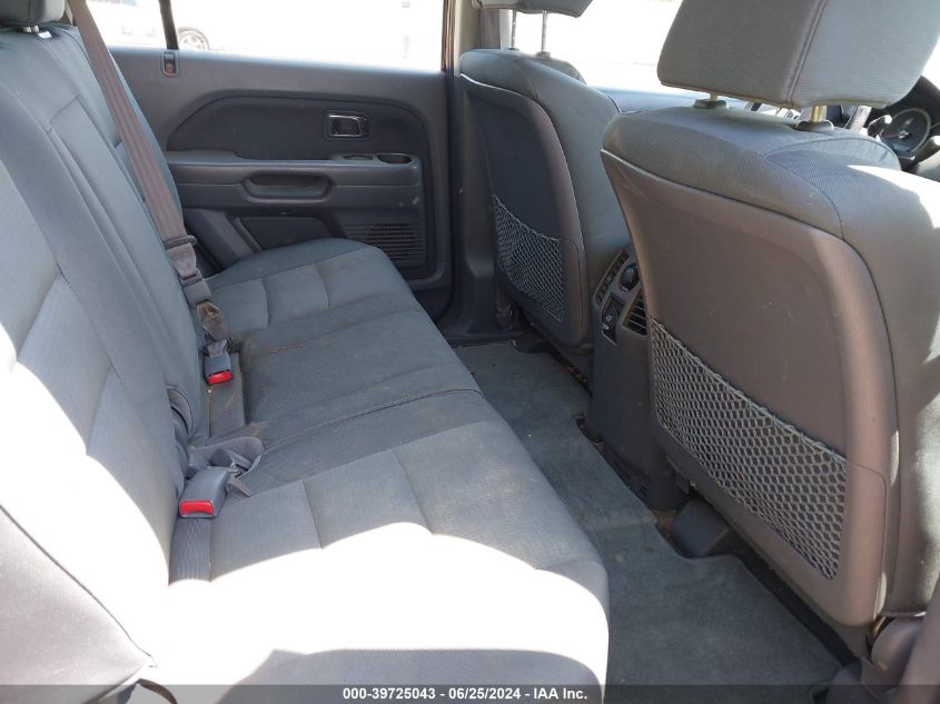 2007 Honda Pilot Lx VIN: 5FNYF18177B021332 Lot: 39725043