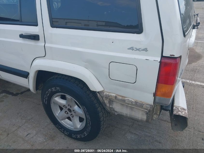 2000 Jeep Cherokee Sport VIN: 1J4FF48S0YL250140 Lot: 39725051