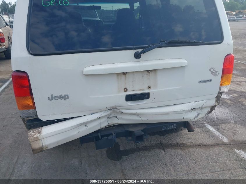 2000 Jeep Cherokee Sport VIN: 1J4FF48S0YL250140 Lot: 39725051