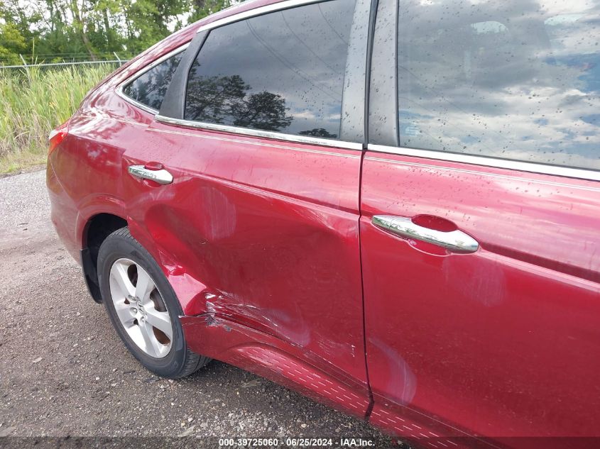 2011 Honda Accord Crosstour Ex VIN: 5J6TF1H39BL002700 Lot: 39725060