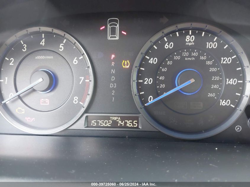 2011 Honda Accord Crosstour Ex VIN: 5J6TF1H39BL002700 Lot: 39725060