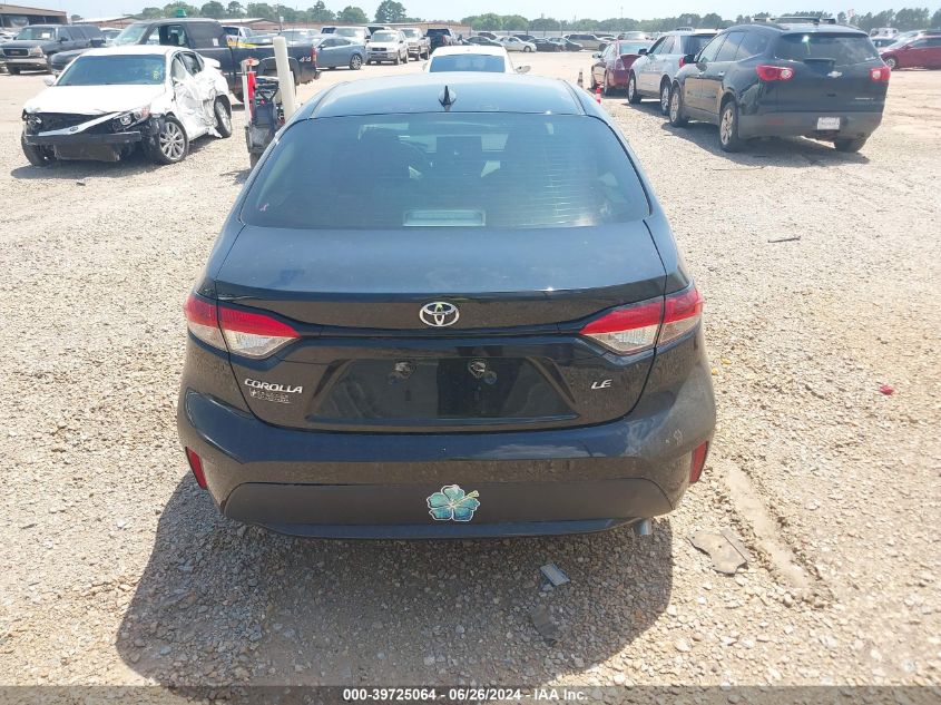 2022 Toyota Corolla Le VIN: 5YFEPMAE6NP278806 Lot: 39725064