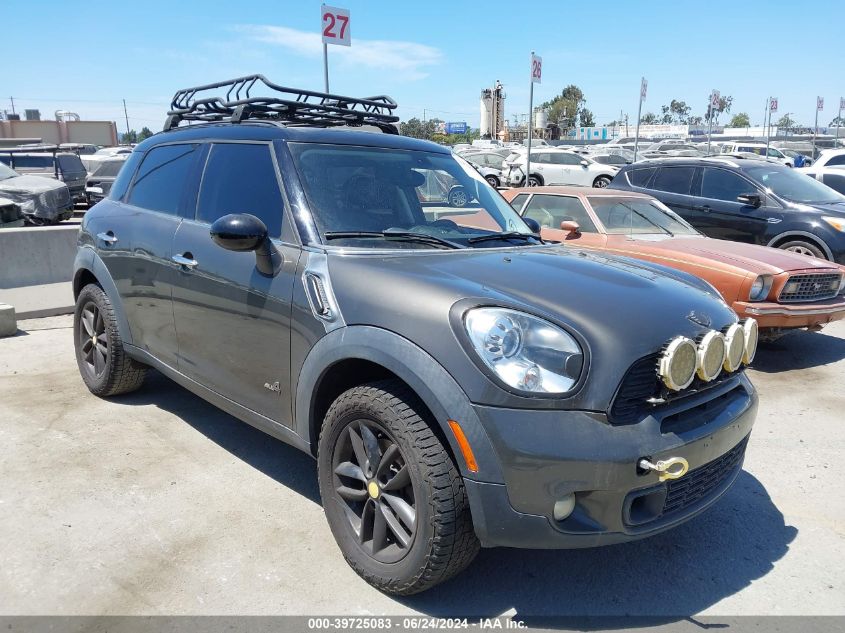 2012 Mini Cooper S Countryman VIN: WMWZC5C59CWL55556 Lot: 39725083