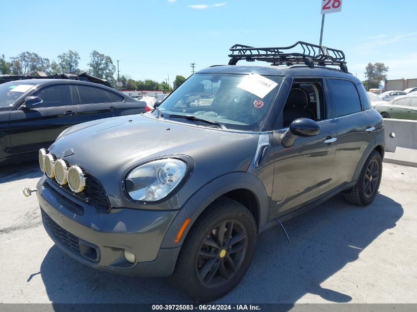 2012 Mini Cooper S Countryman VIN: WMWZC5C59CWL55556 Lot: 39725083