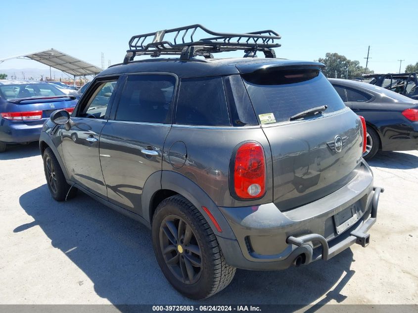 2012 Mini Cooper S Countryman VIN: WMWZC5C59CWL55556 Lot: 39725083