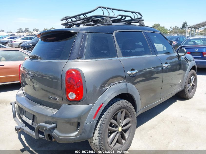 2012 Mini Cooper S Countryman VIN: WMWZC5C59CWL55556 Lot: 39725083