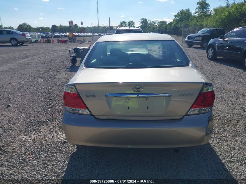 2005 Toyota Camry Std VIN: 4T1BE32K65U516322 Lot: 39725086