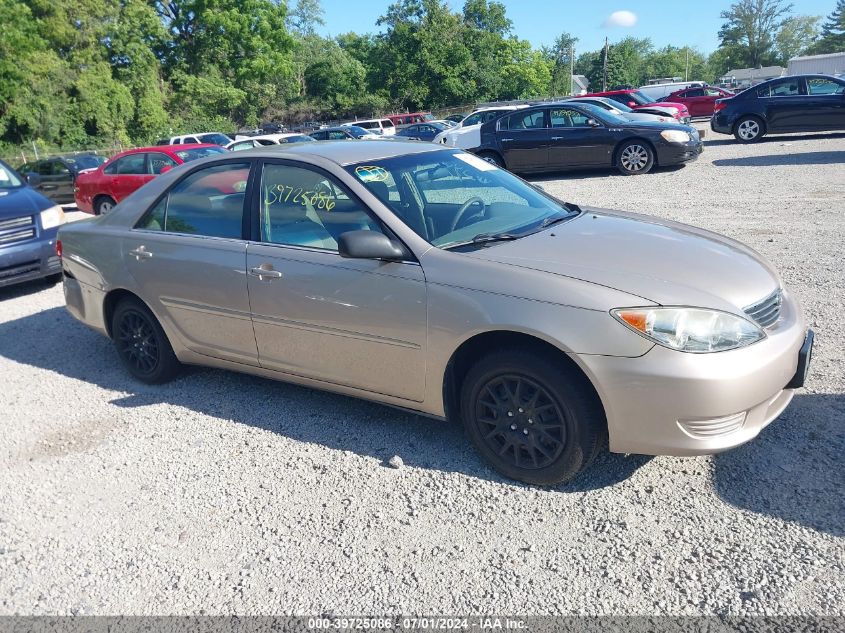 2005 Toyota Camry Std VIN: 4T1BE32K65U516322 Lot: 39725086