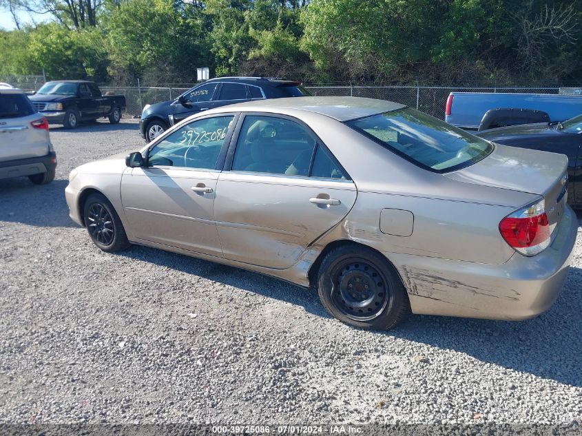 2005 Toyota Camry Std VIN: 4T1BE32K65U516322 Lot: 39725086