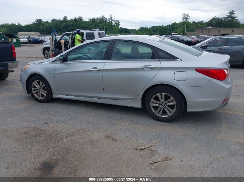 2014 Hyundai Sonata Gls VIN: 5NPEB4AC4EH857559 Lot: 39725095