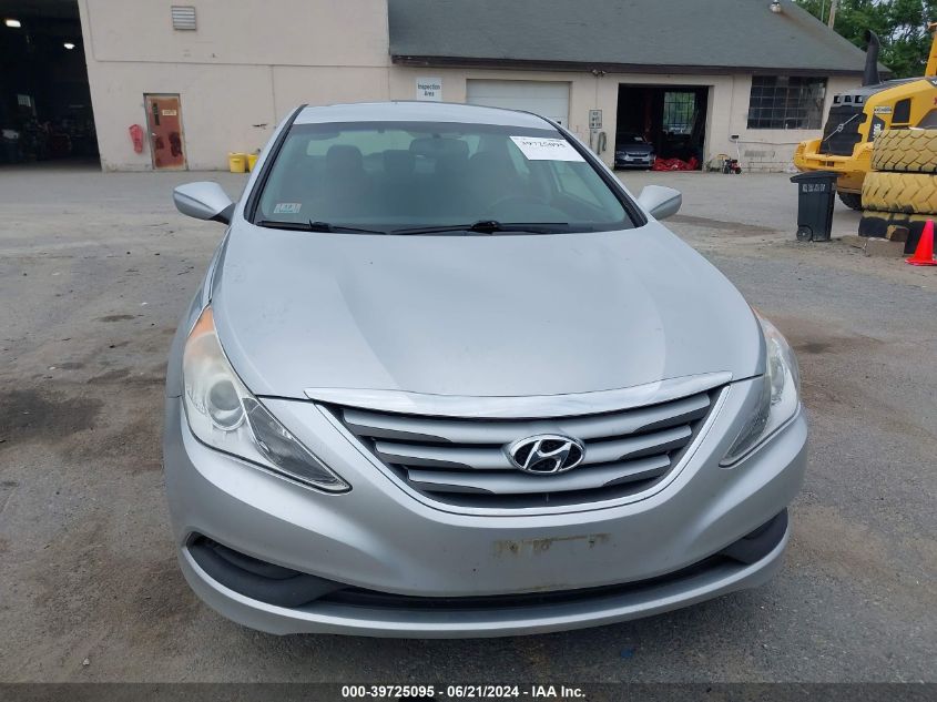 2014 Hyundai Sonata Gls VIN: 5NPEB4AC4EH857559 Lot: 39725095