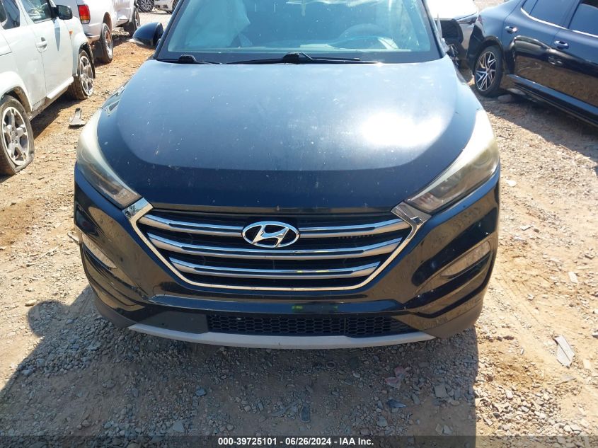 2017 Hyundai Tucson Limited/Sport And Eco/Se VIN: KM8J33A25HU296548 Lot: 39725101