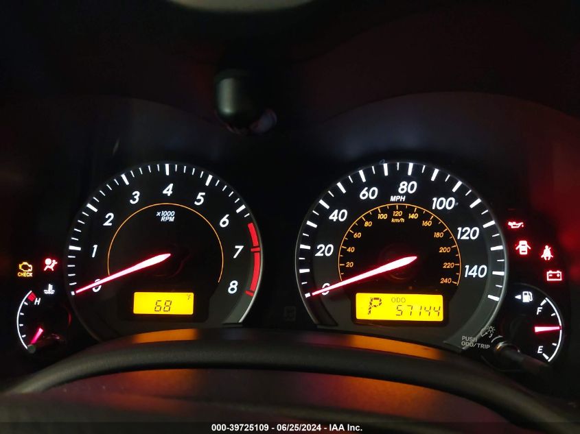 2010 Toyota Corolla S VIN: 2T1BU4EE9AC332969 Lot: 39725109