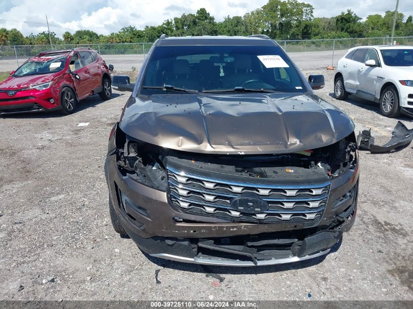 2016 Ford Explorer Xlt VIN: 1FM5K7D87GGA32109 Lot: 39725110