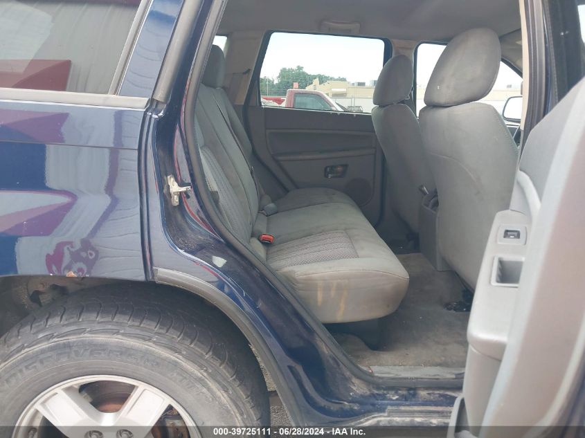 2006 Jeep Grand Cherokee Laredo VIN: 1J4GR48K86C249553 Lot: 39725111