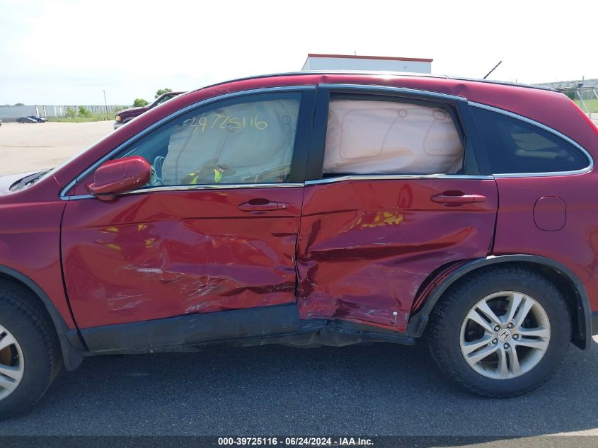 2010 Honda Cr-V Ex-L VIN: 5J6RE4H77AL003960 Lot: 39725116