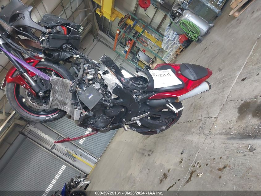2009 Yamaha Yzfr1 VIN: JYARN23E79A003086 Lot: 39725131
